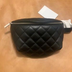 Never used Chanel quilted uniform waist pack.